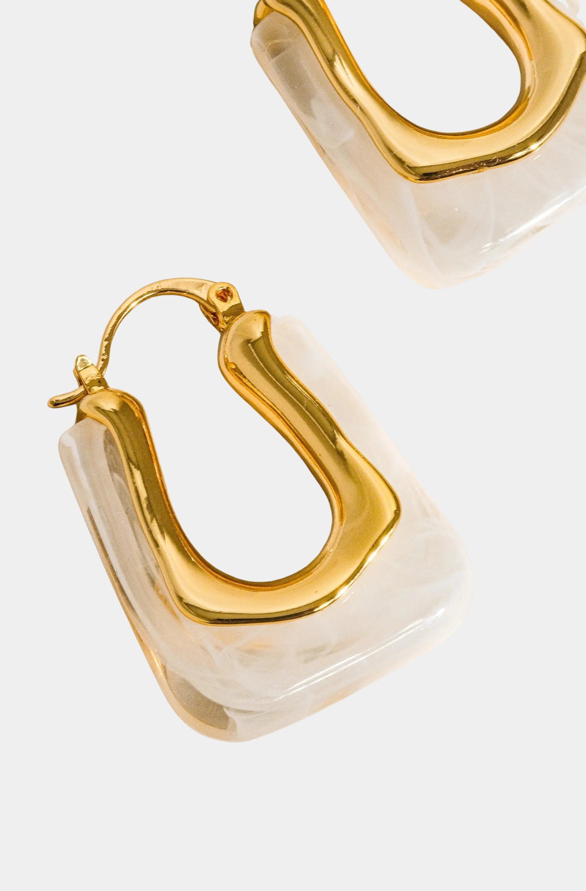 Talia U-Shaped Boho Hoop Earring