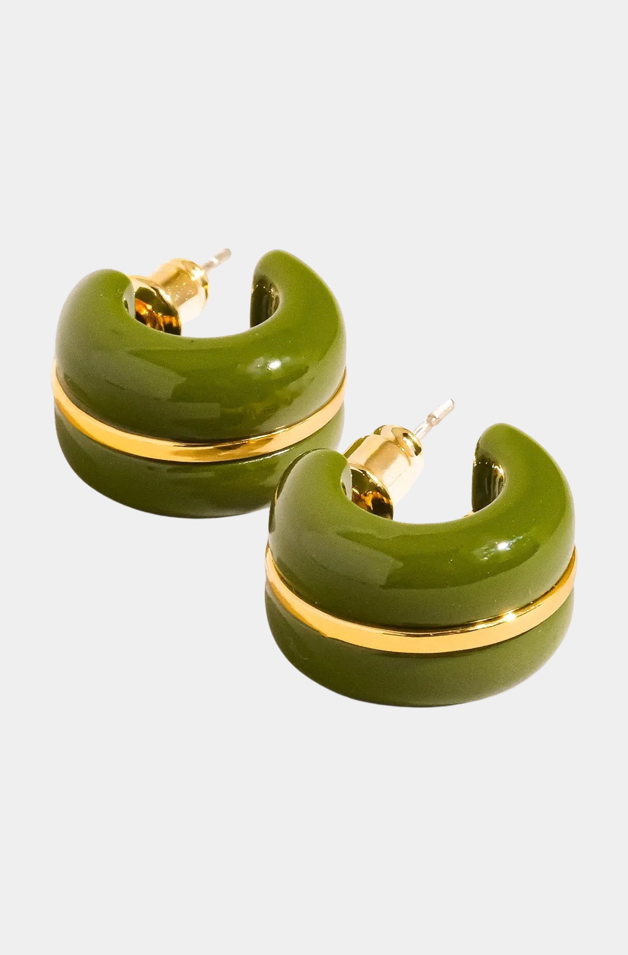 Arlo Small C Hoop Earring