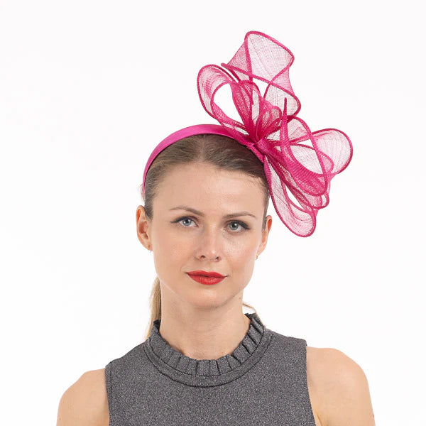 Sinamay Loop Fasinator Headband