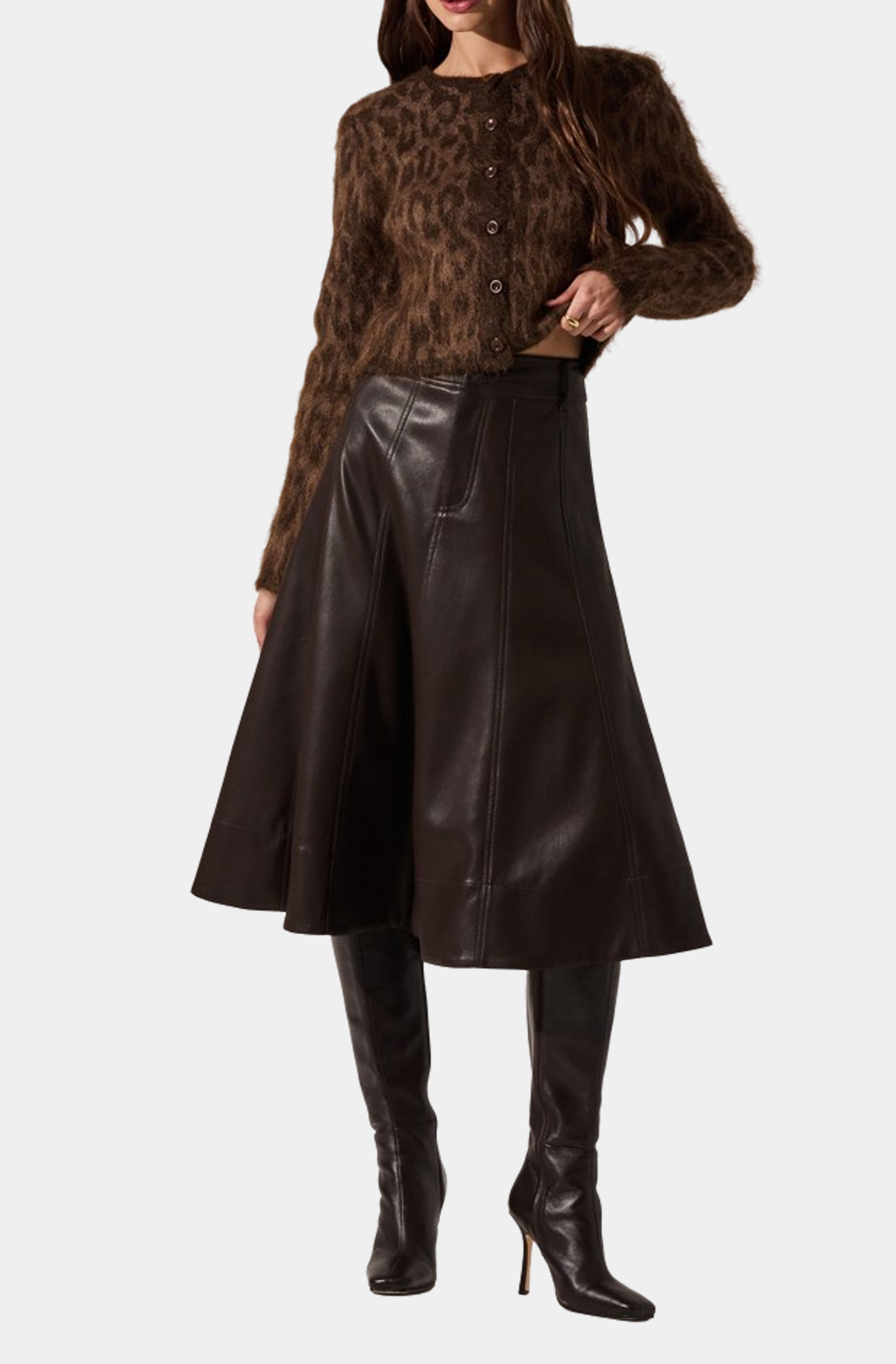 apar　TODAYFUL Carys Denim23 brown 即納【TODAYFUL】Cary's Denim ブラウン 23