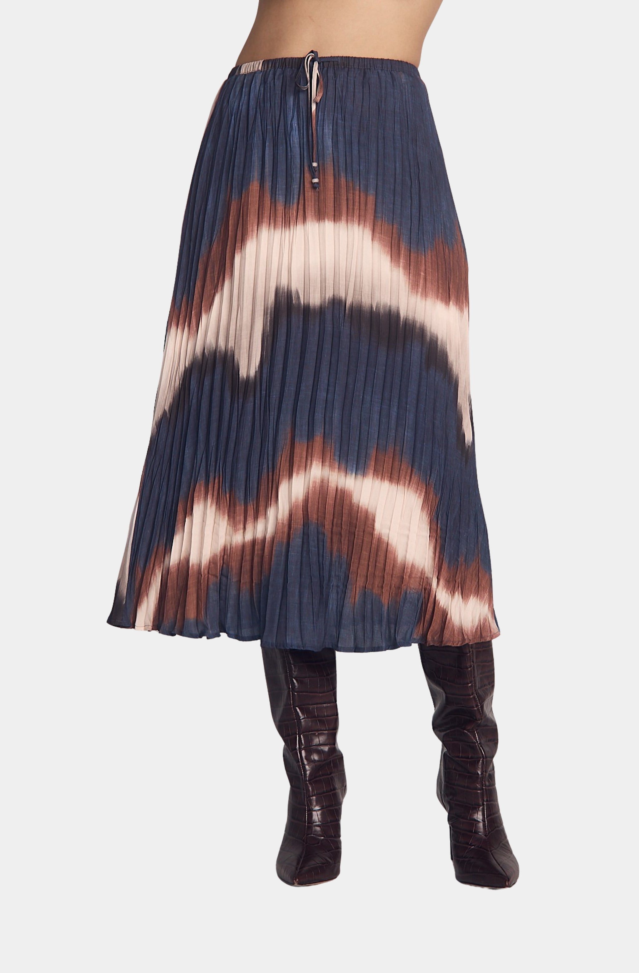 Pleated Skirt with Tie – Hemline CityCentre