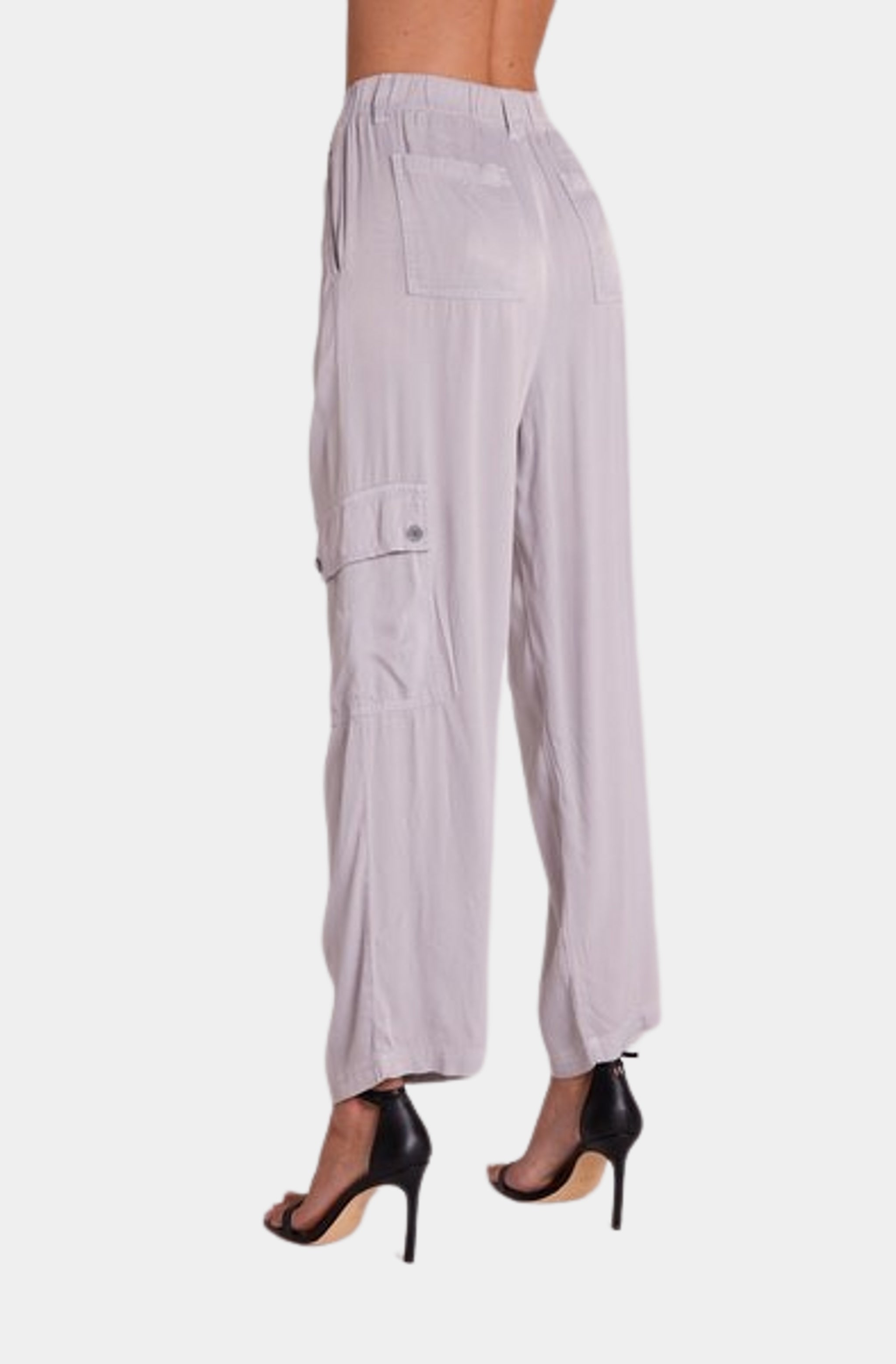 Pleated Cargo Trousers