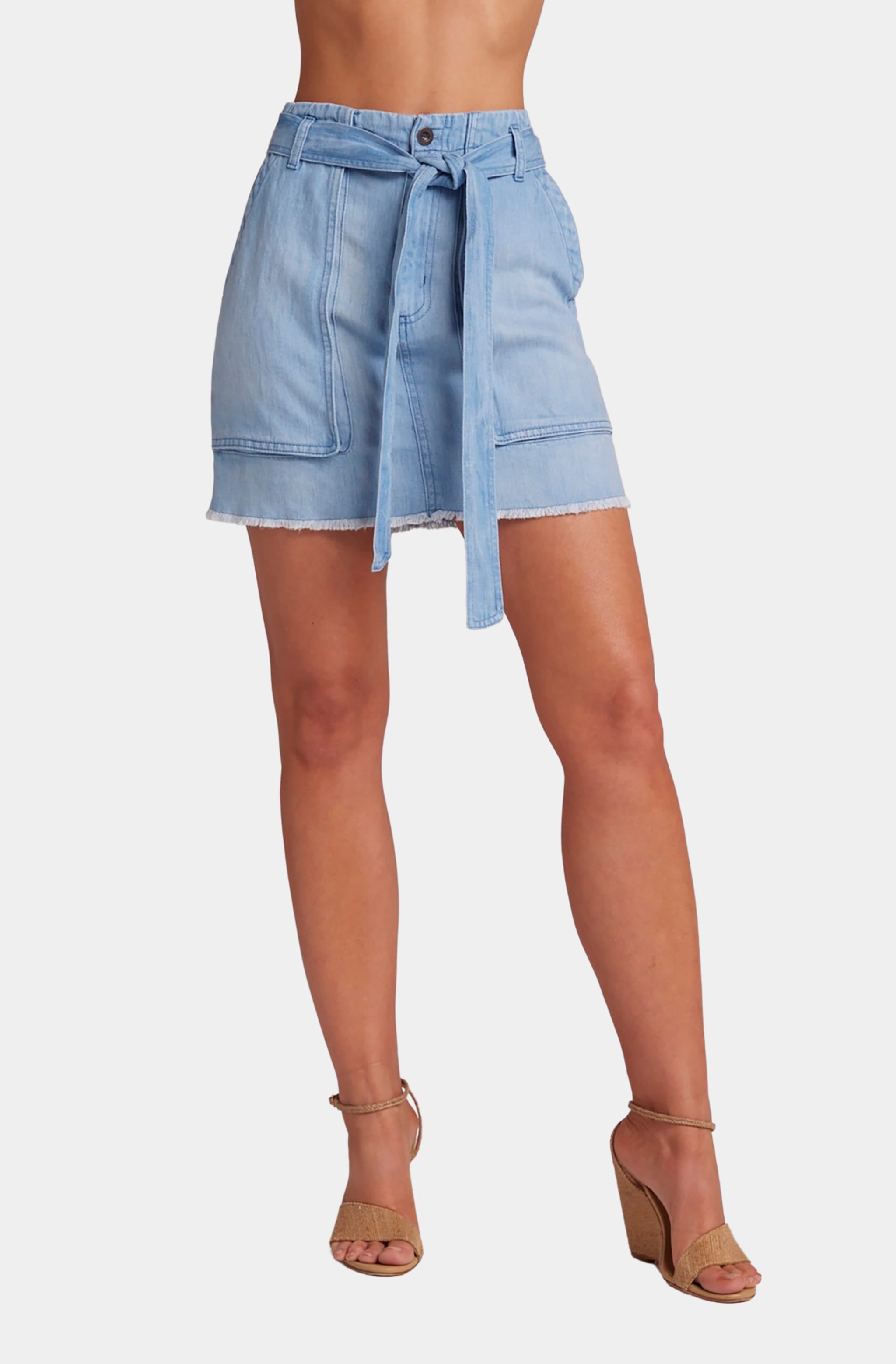Sunny Utility Skirt with Sash