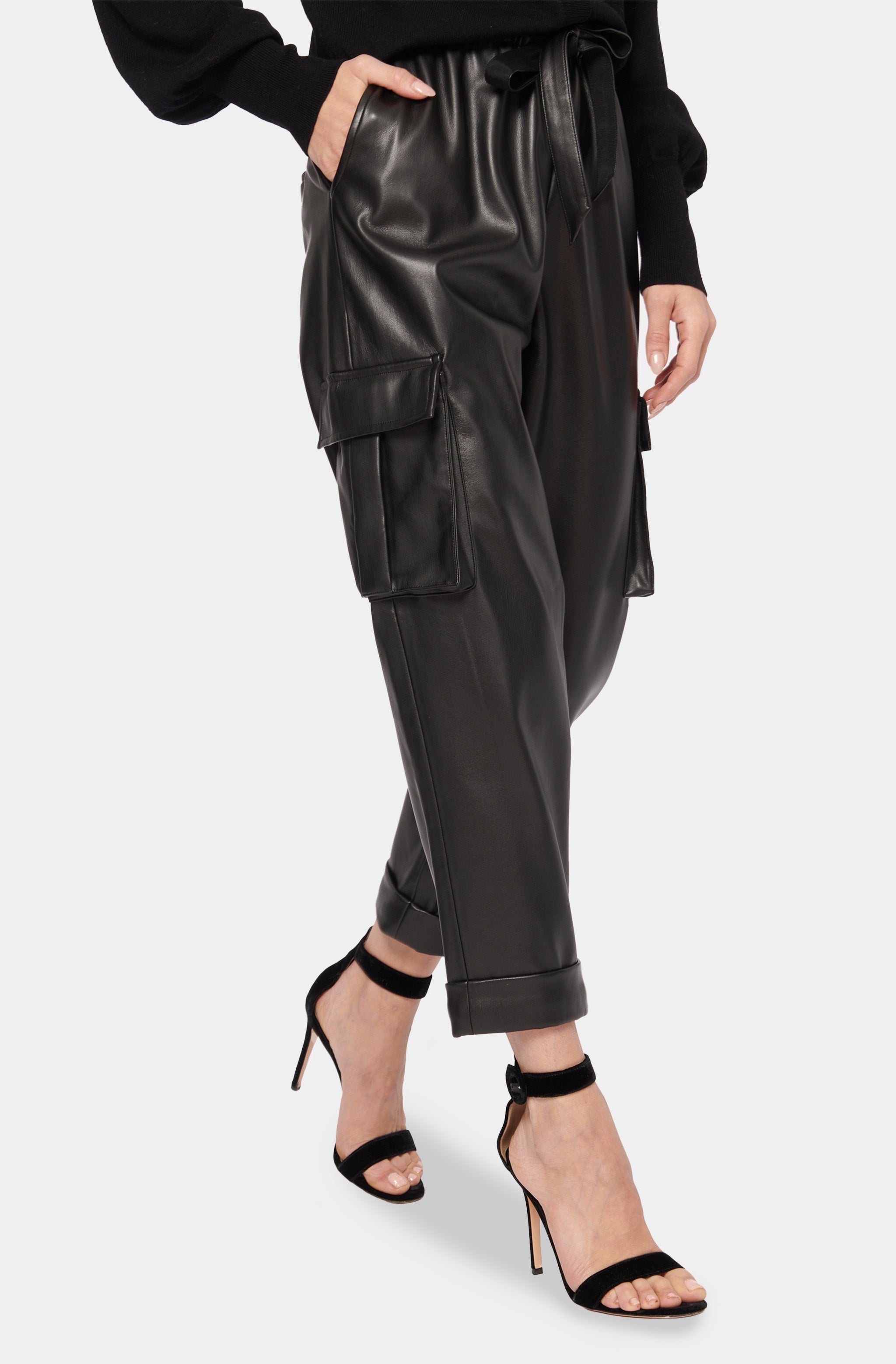 Addy Vegan Leather Pant