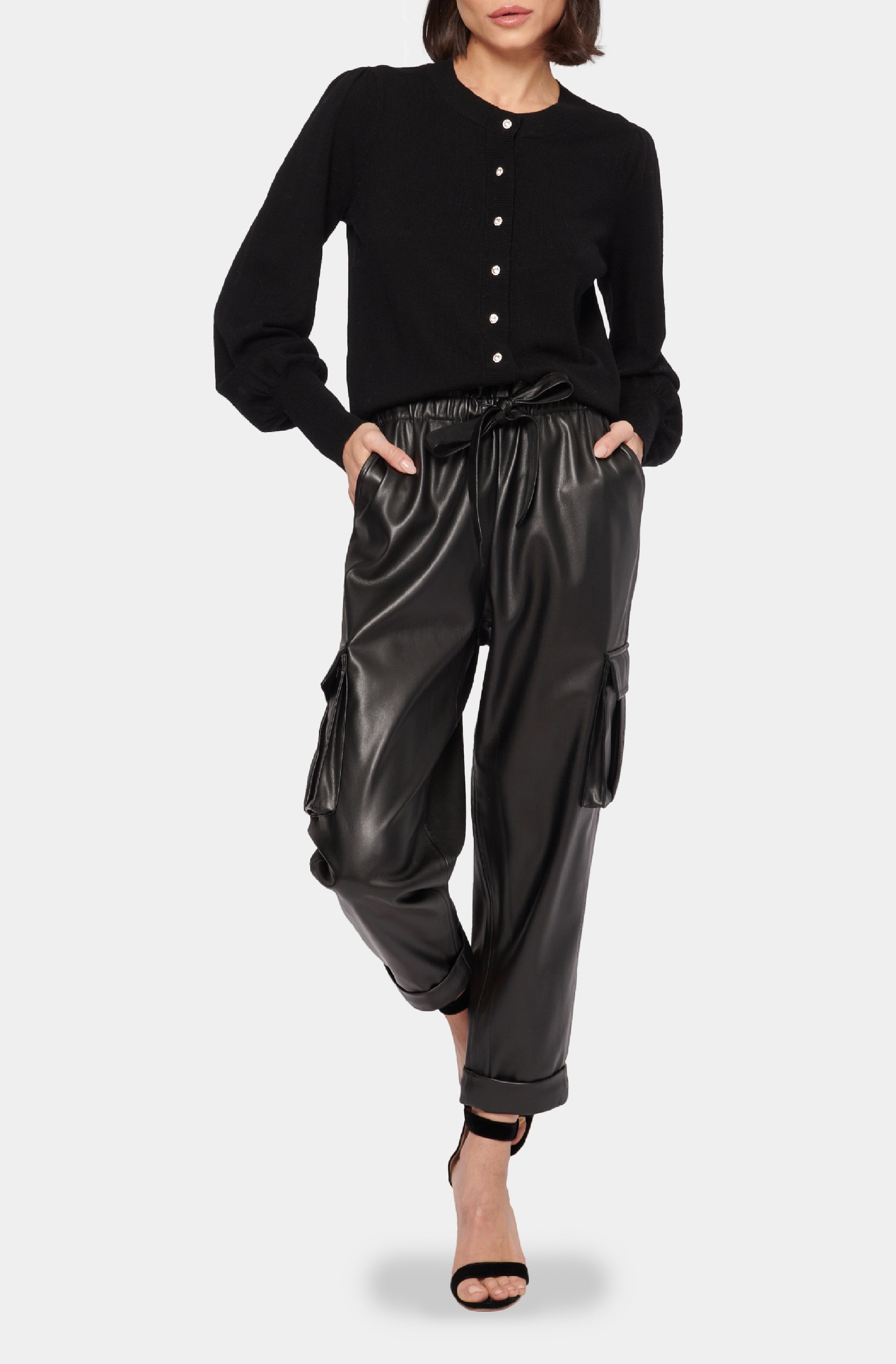 Addy Vegan Leather Pant