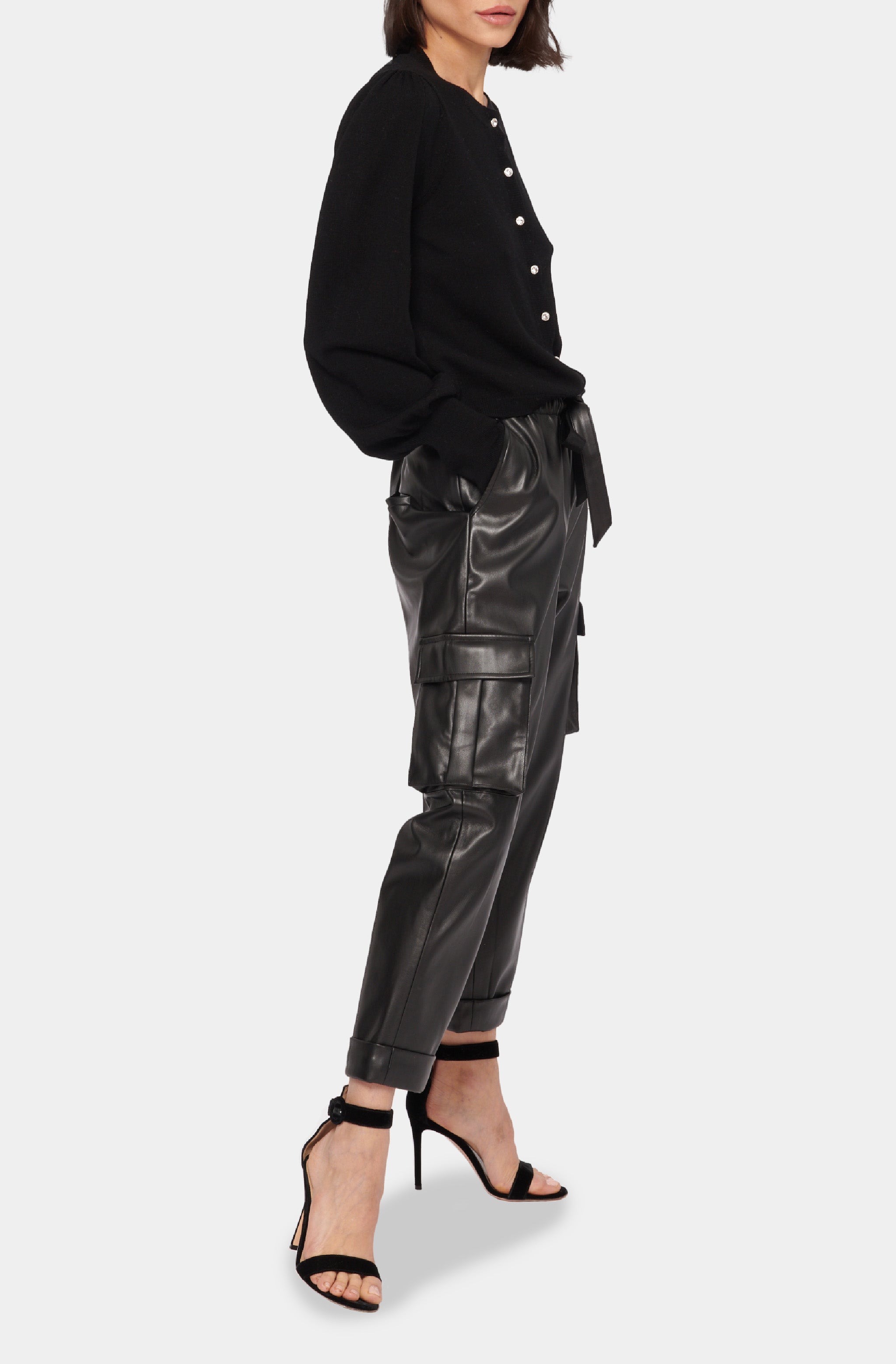 Addy Vegan Leather Pant