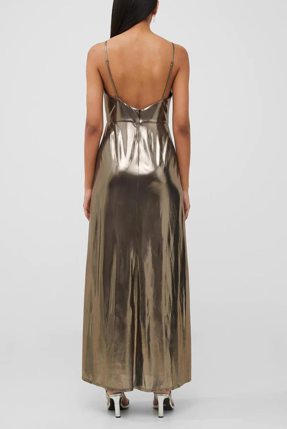 Ronja Liquid Strappy Midi Dress
