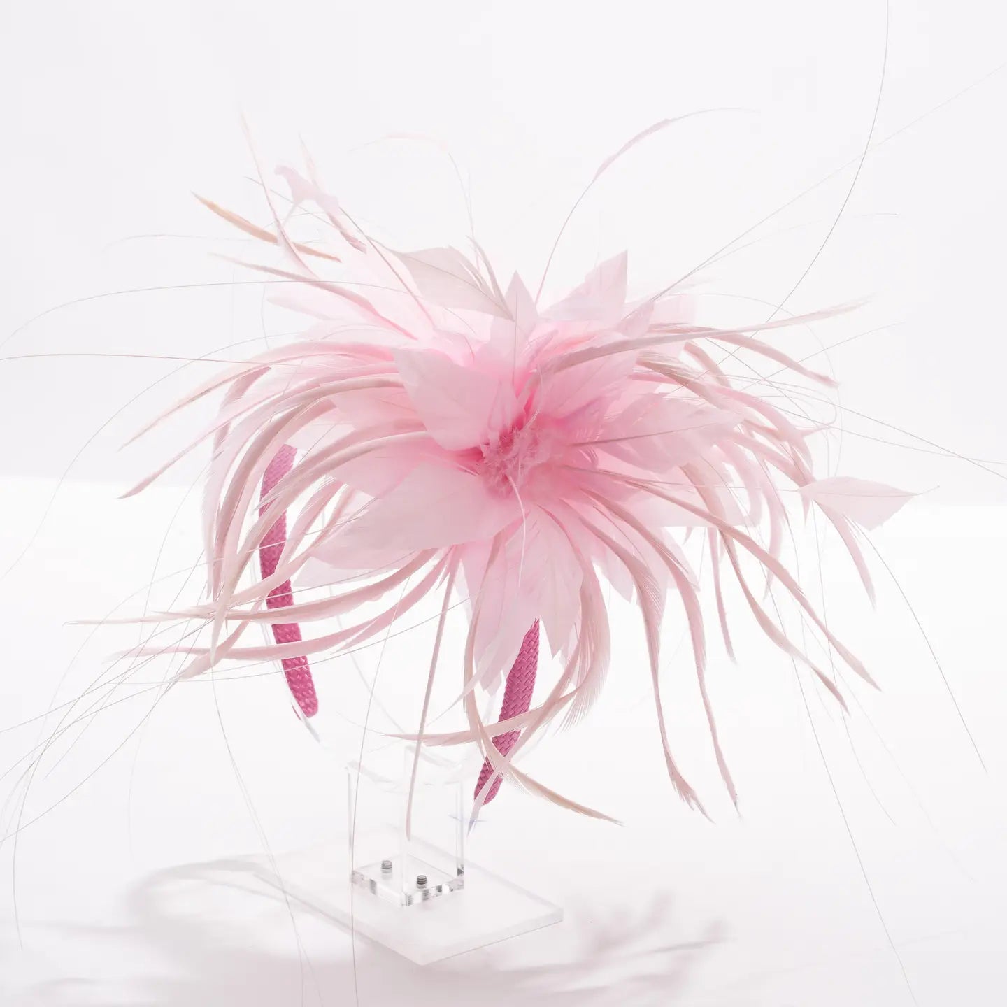 Double Feather Fascinator
