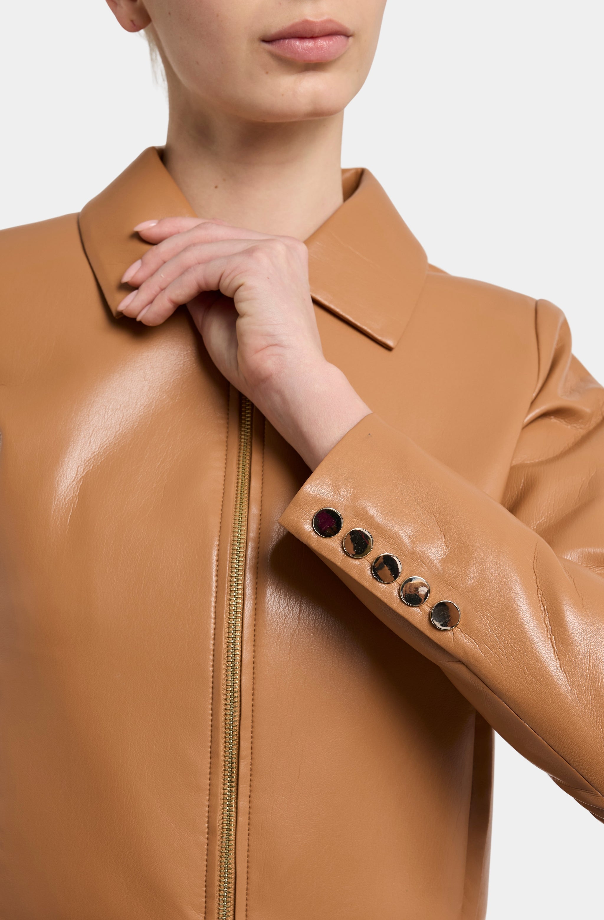 Lola Vegan Leather Jacket