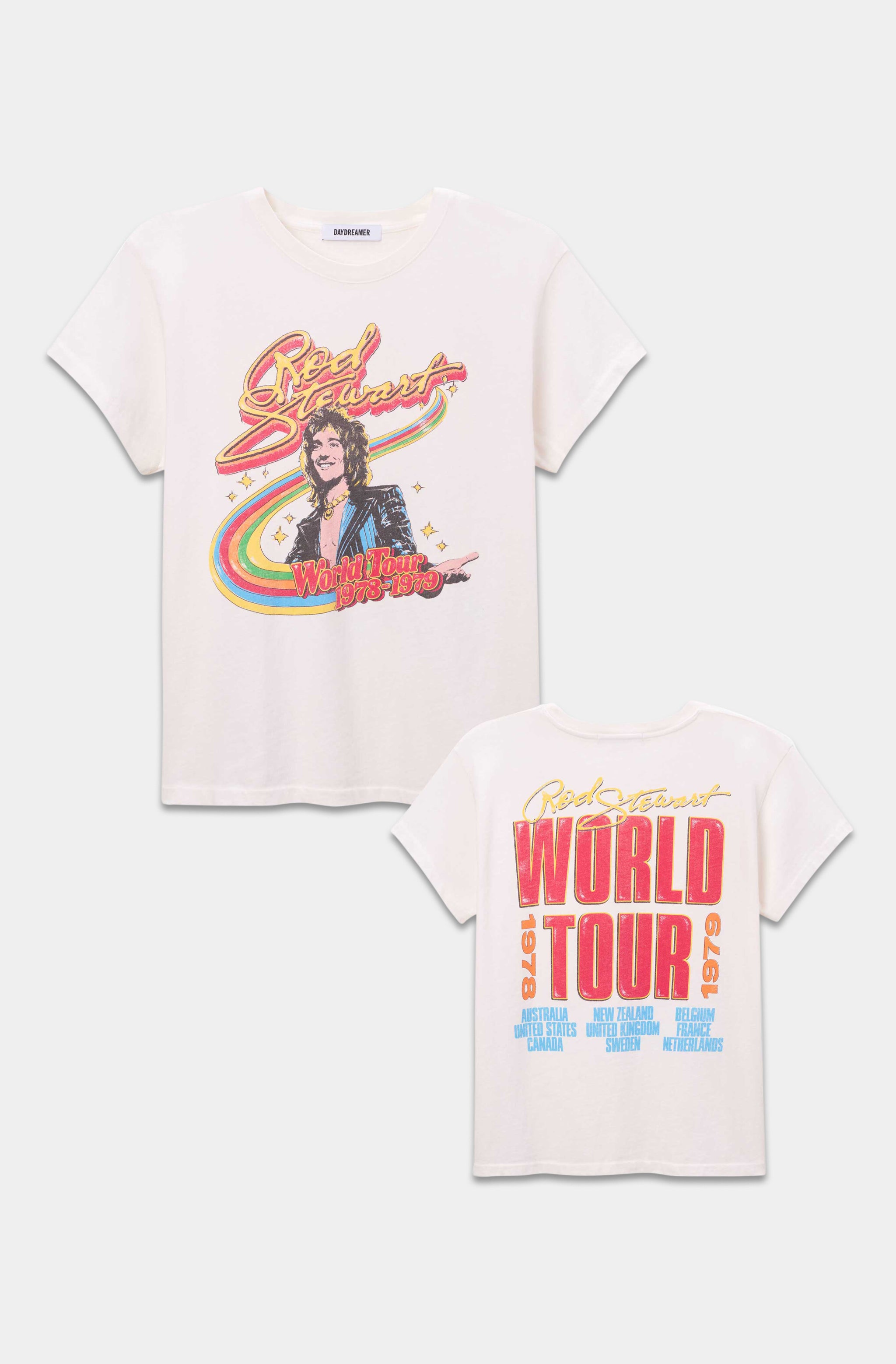 Rod Stewart Rainbow Tour Tee