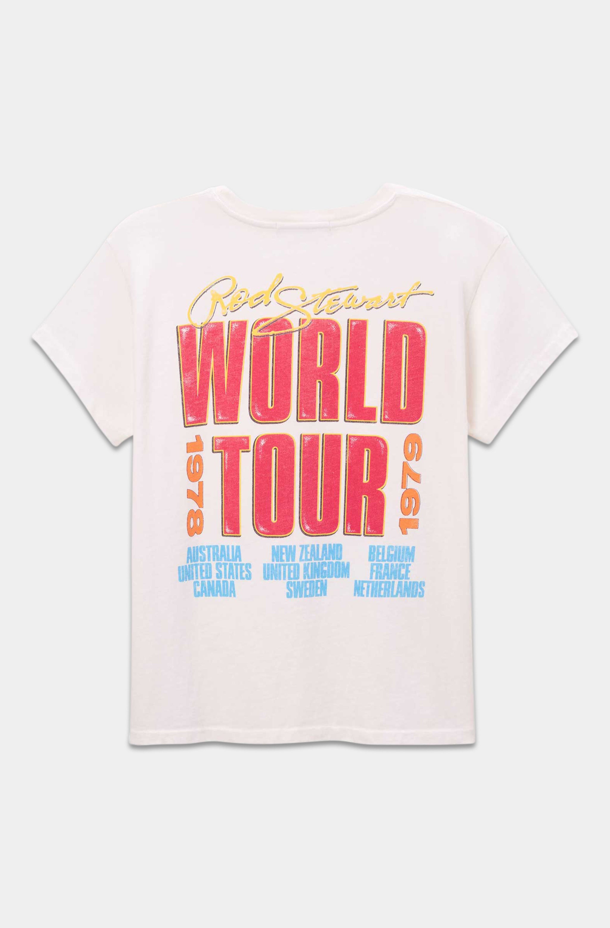 Rod Stewart Rainbow Tour Tee