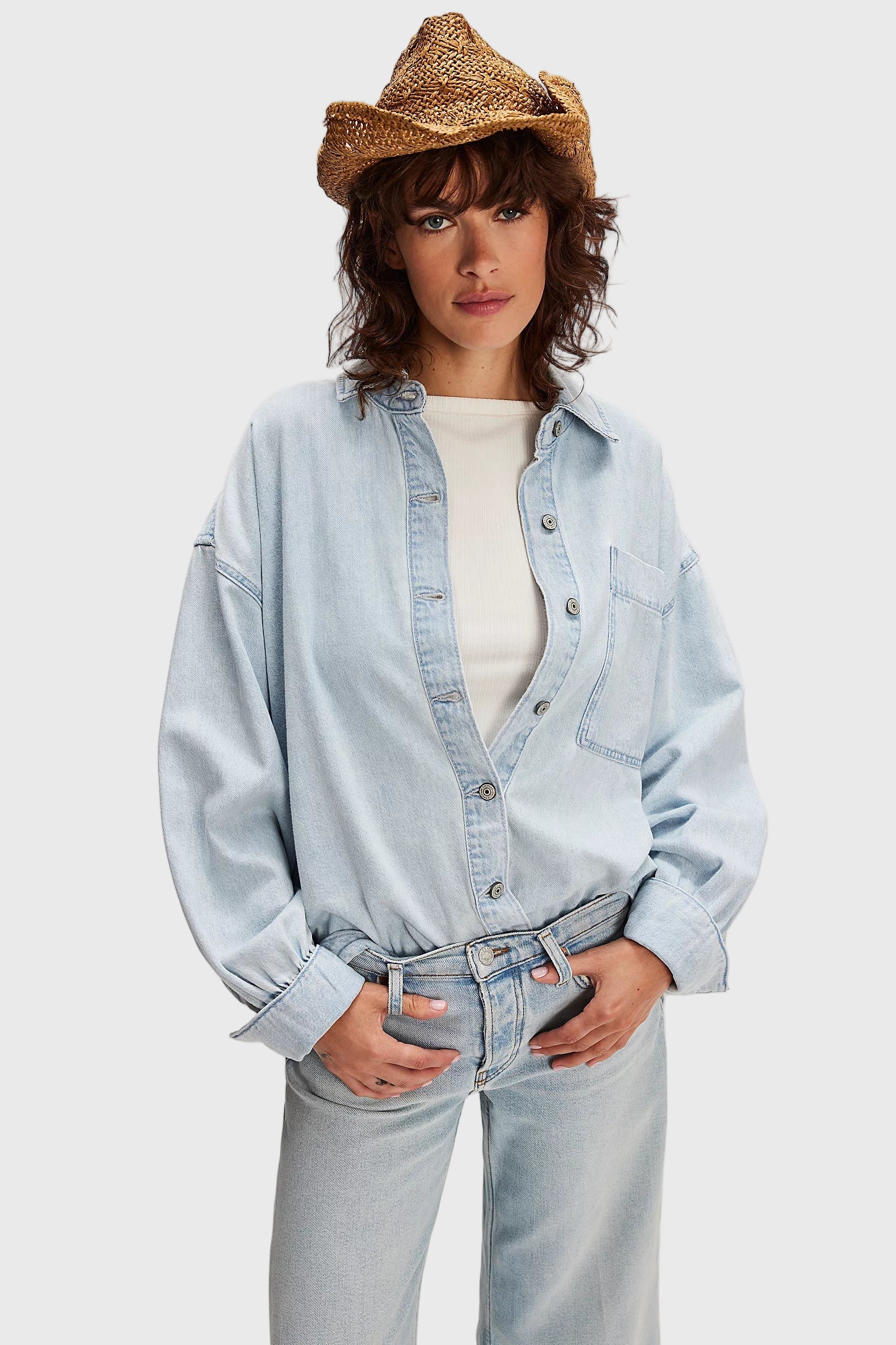 Ashley Denim Shirt