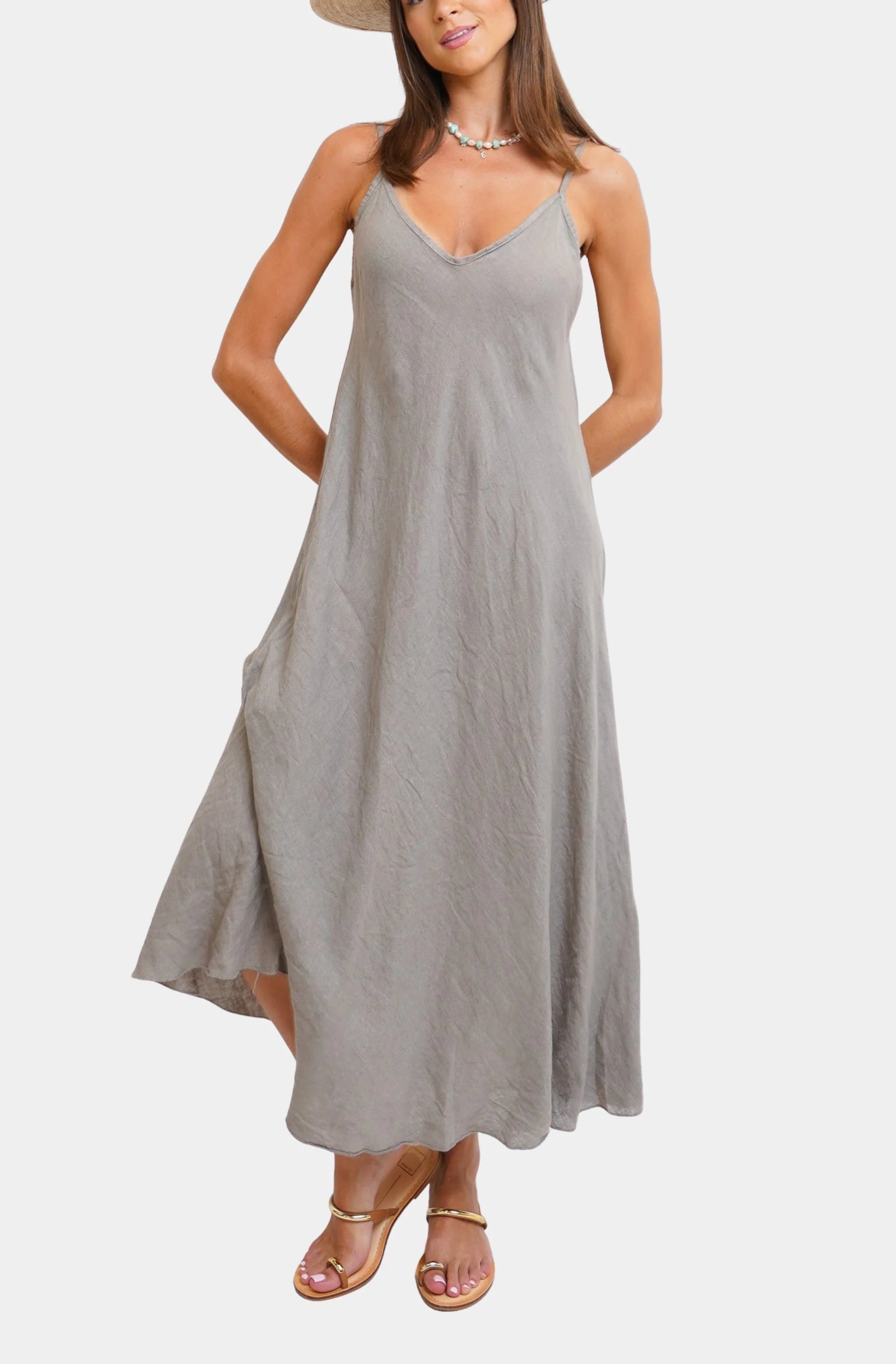 Clara Maxi Slip Dress