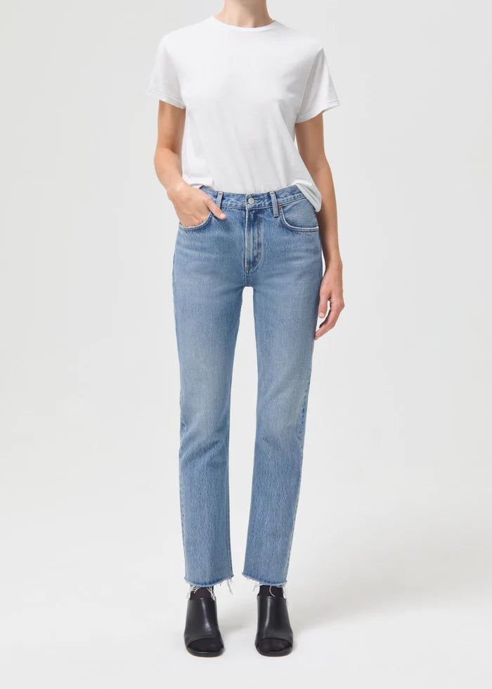 Cherie High Rise Straight Denim