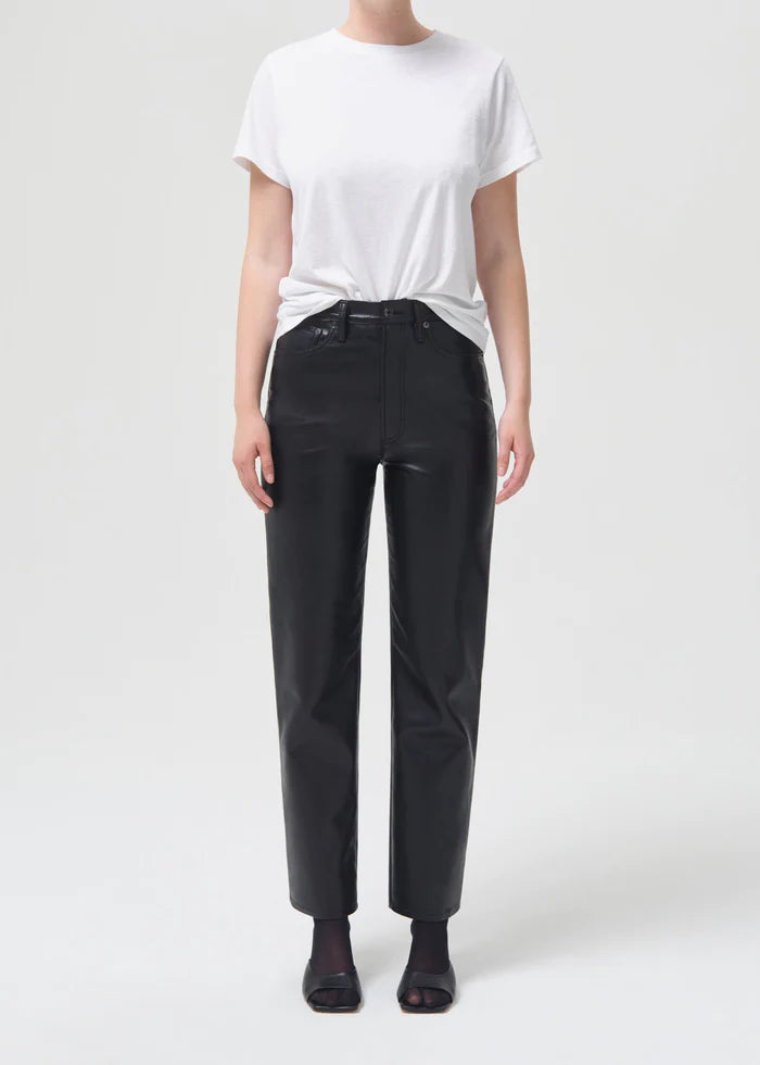 Recycled Leather 90's Pinch Waist