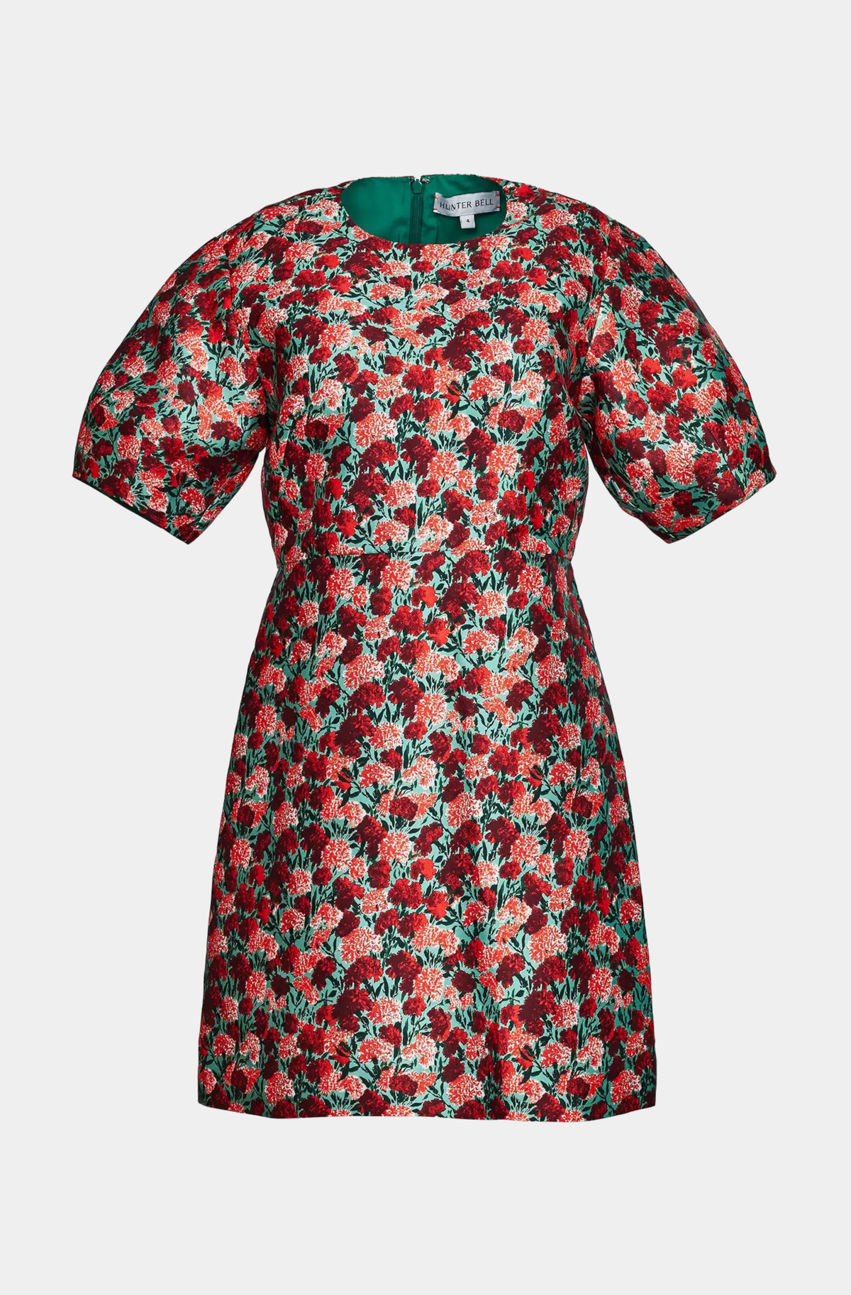 Harmony Dress in Crimson Blossom – product front view