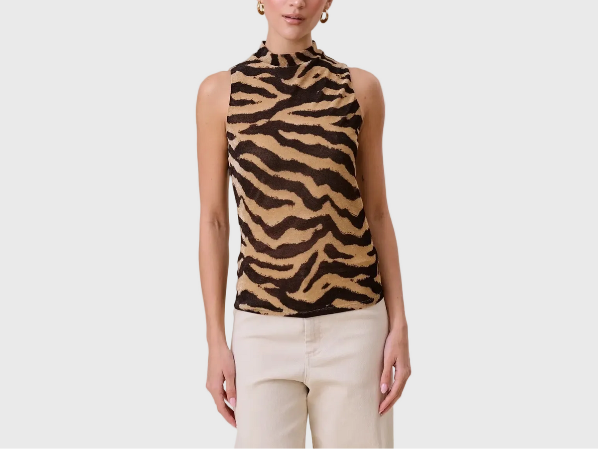 Zebra Top