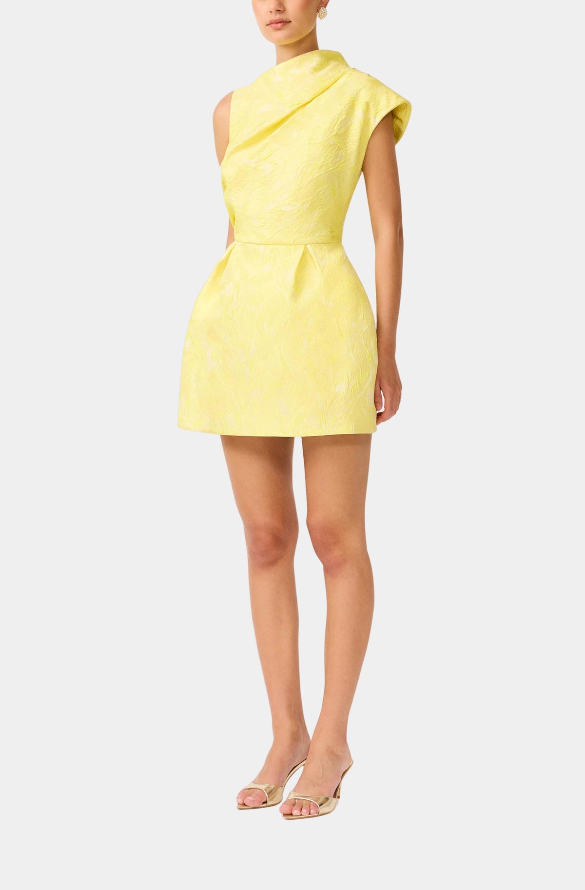 Luella Asymmetric Mini Dress