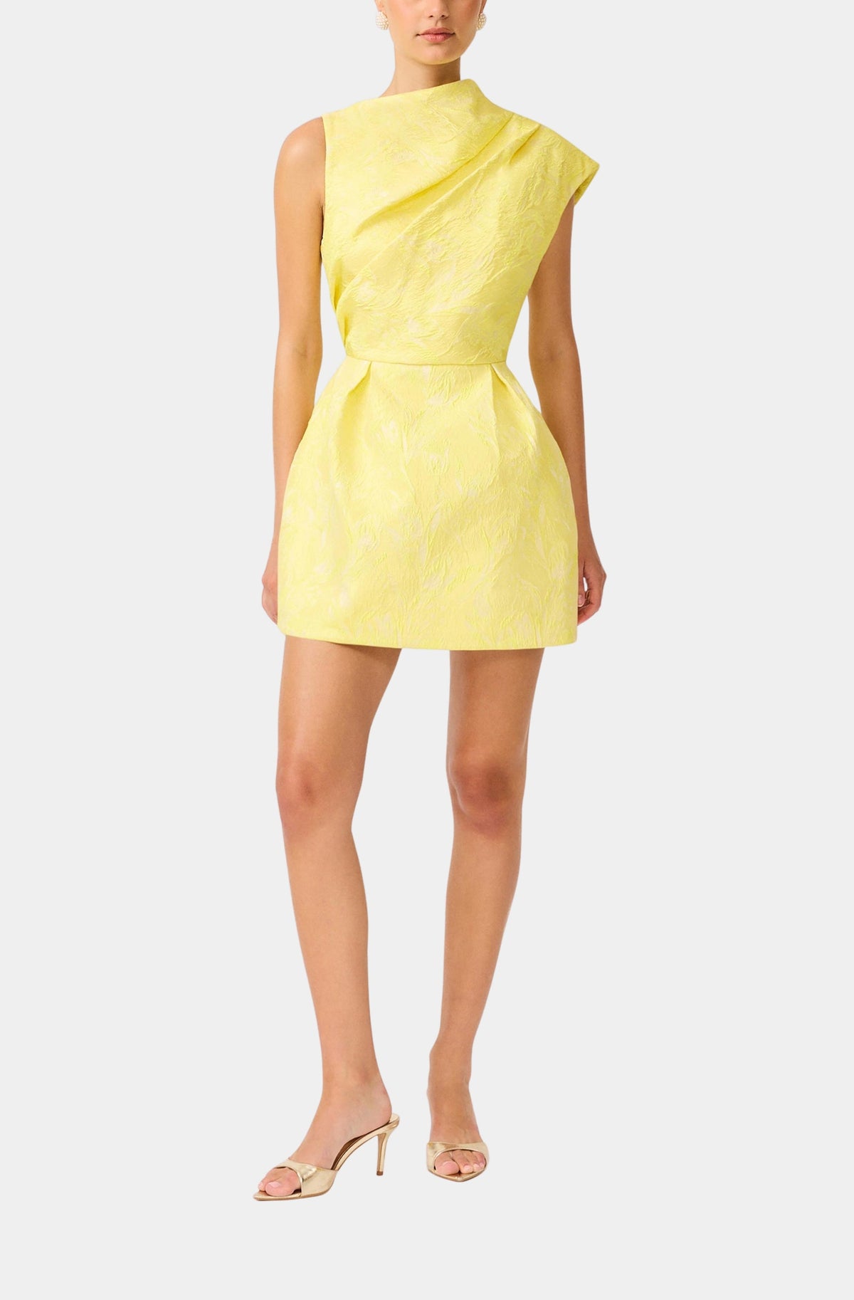 Luella Asymmetric Mini Dress