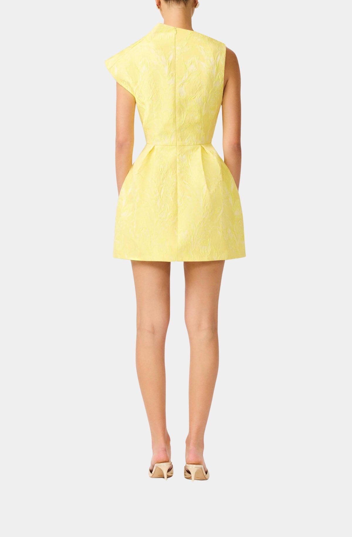Luella Asymmetric Mini Dress