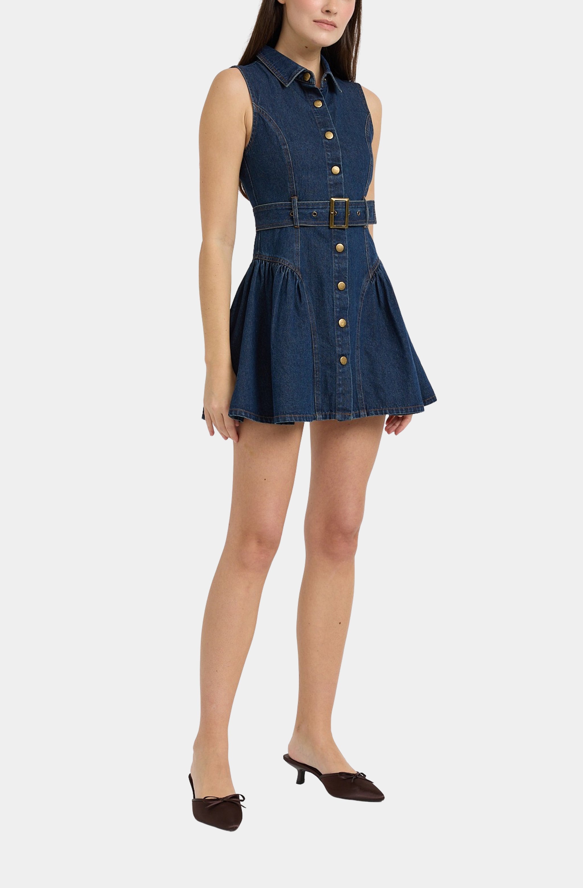 Paige Mini Belt Dress