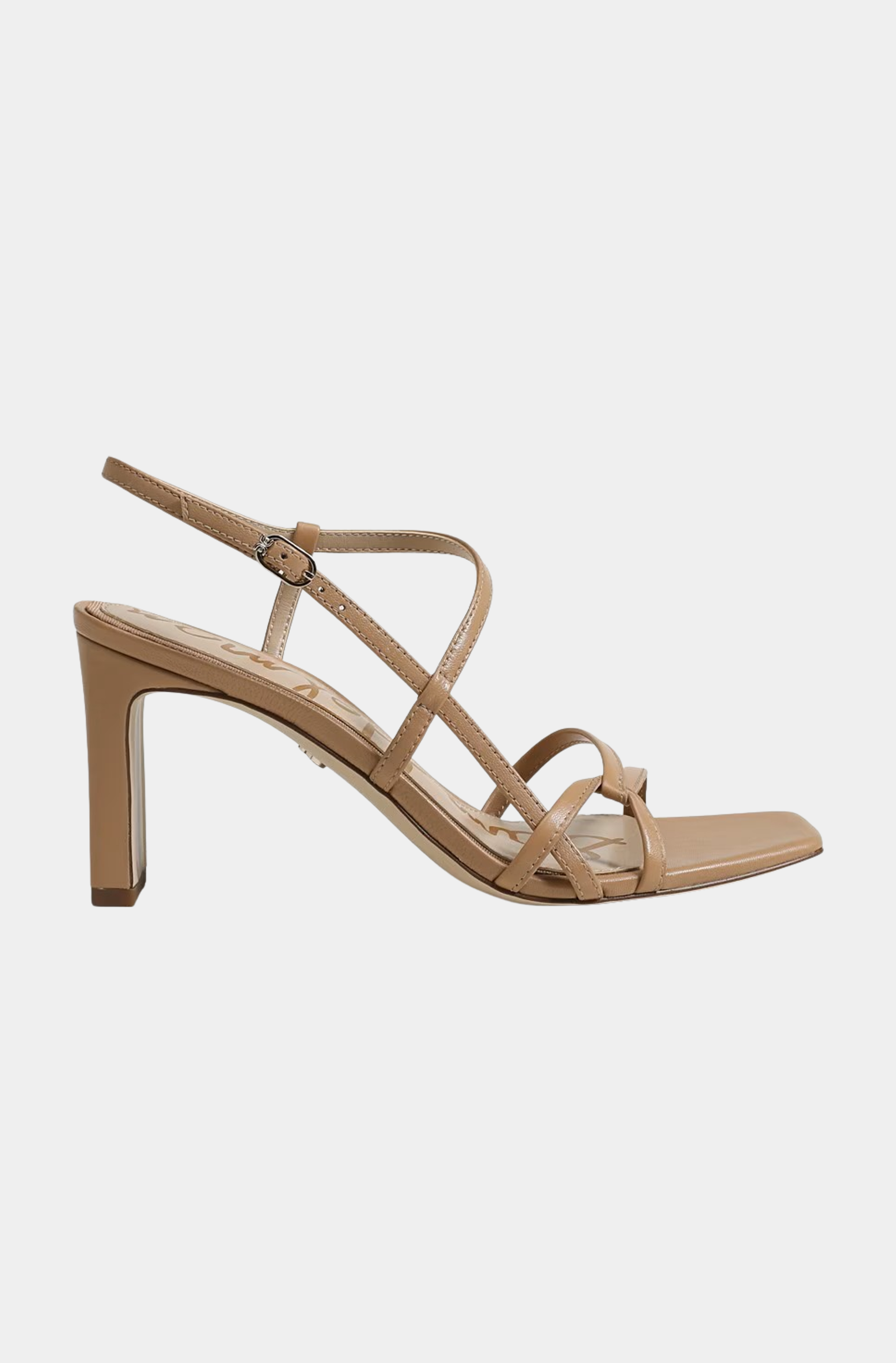 Emmie Block Heel Peep Toe Sandal