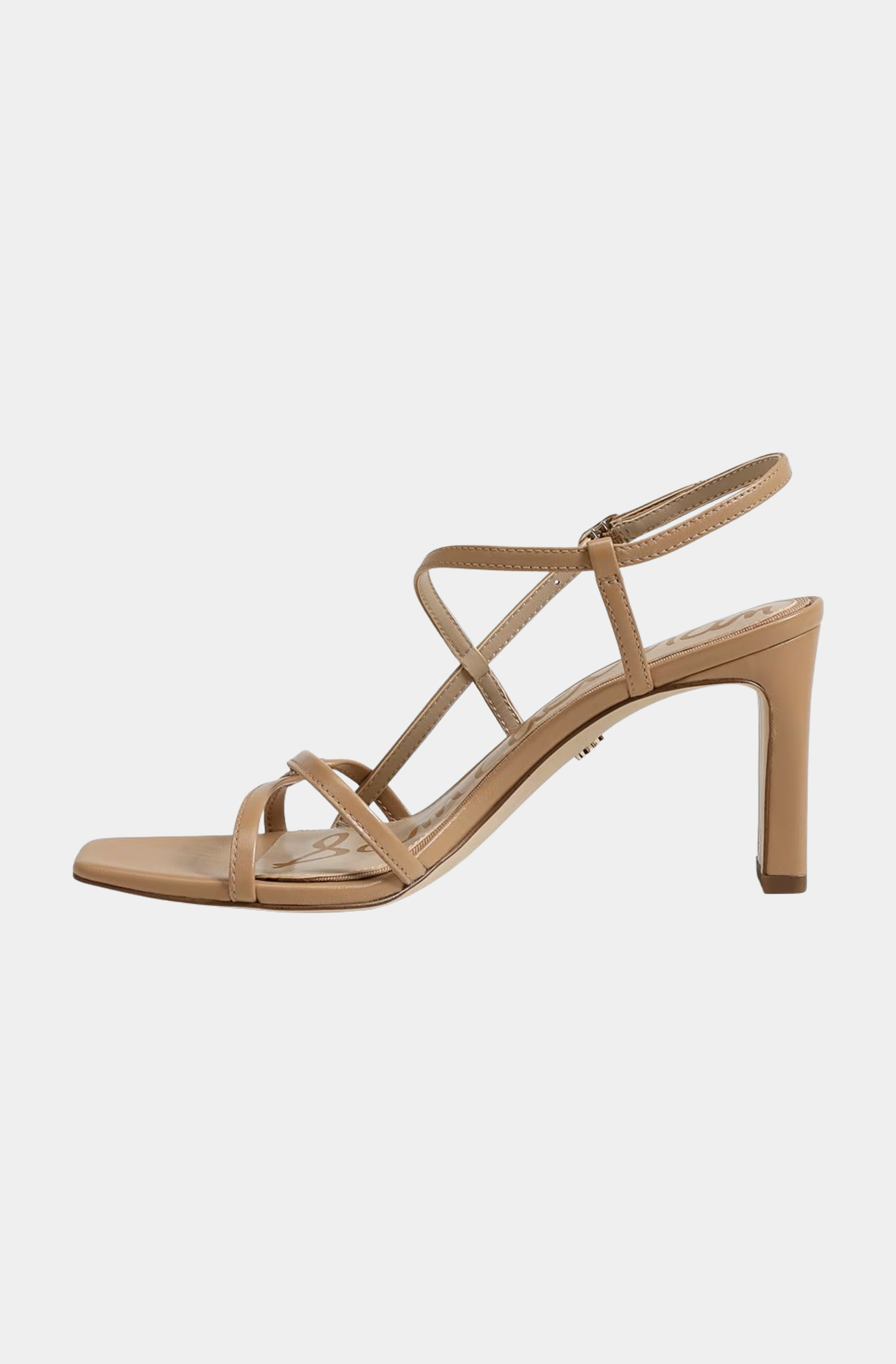 Emmie Block Heel Peep Toe Sandal