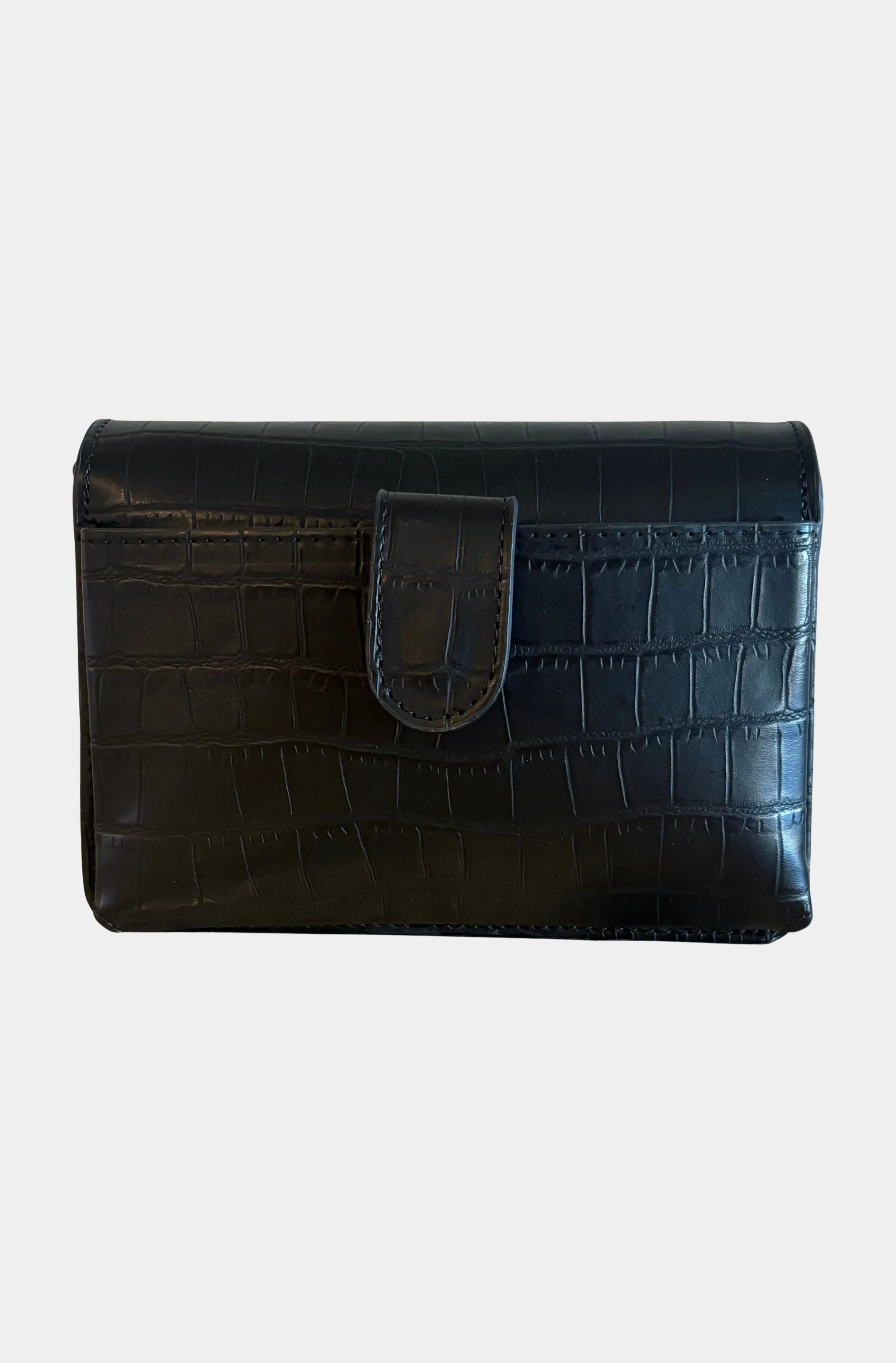 Luxe Croc Crossbody