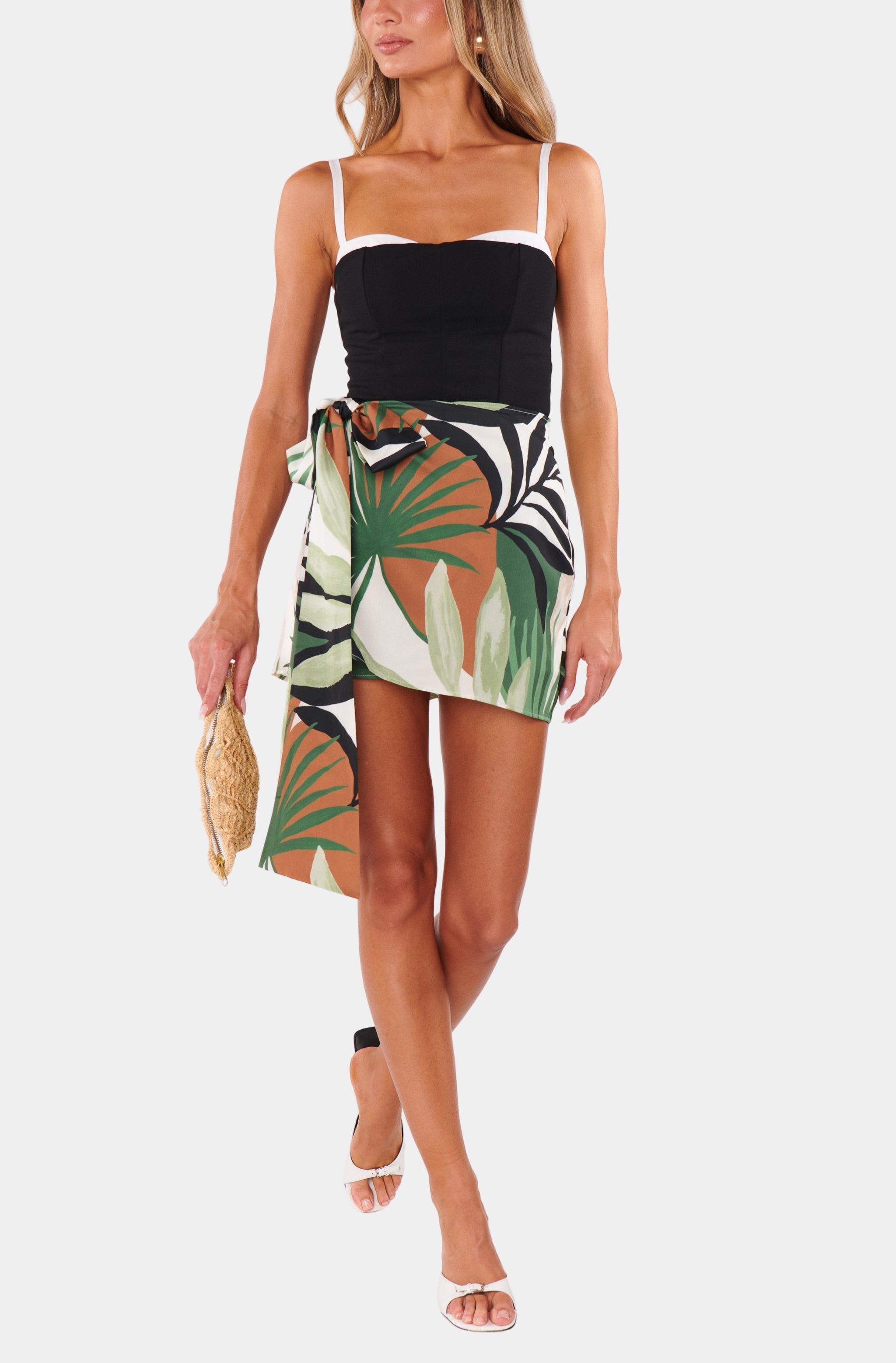 Iva Bow Skirt