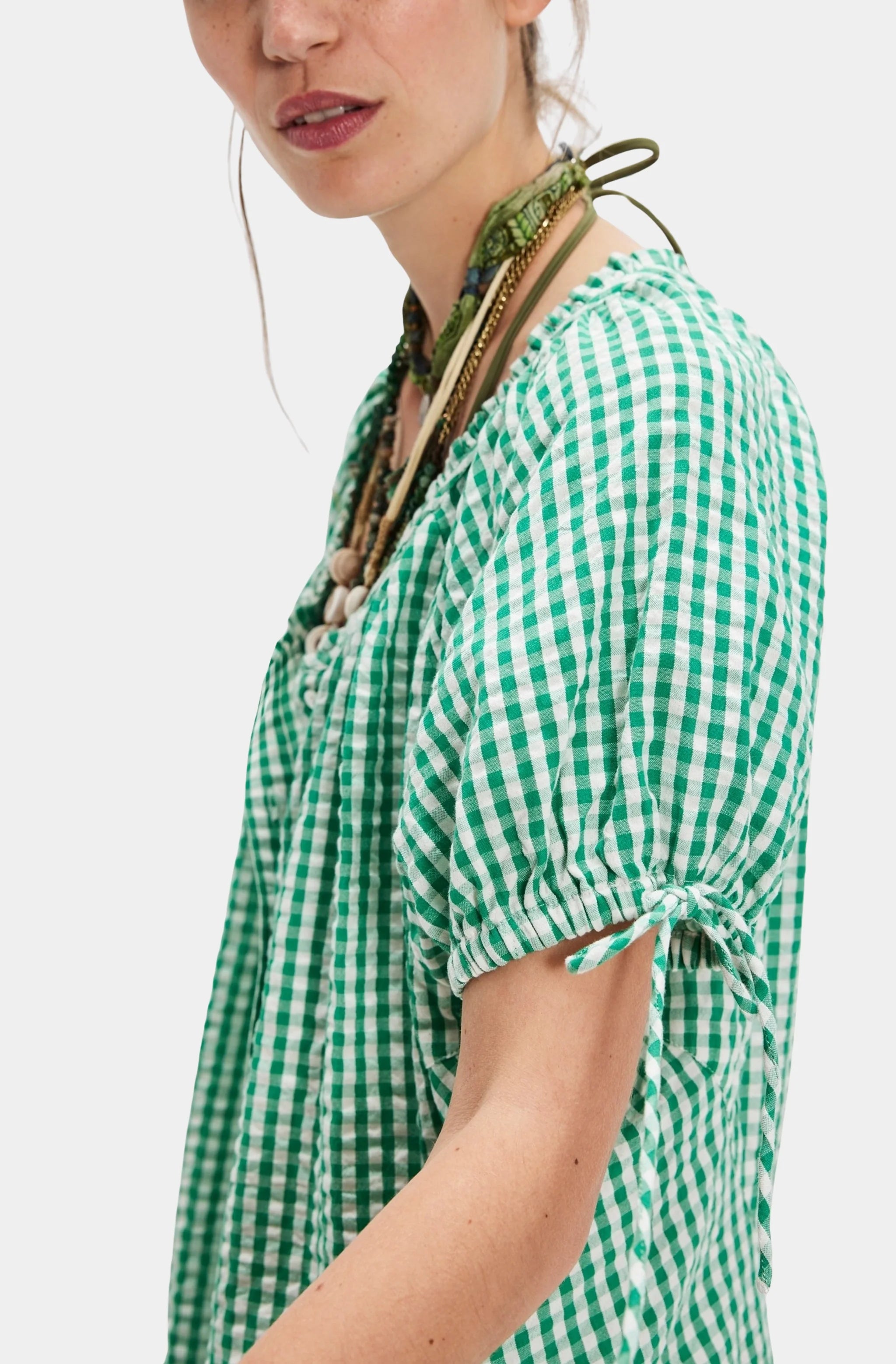 Farley Gingham Tunic
