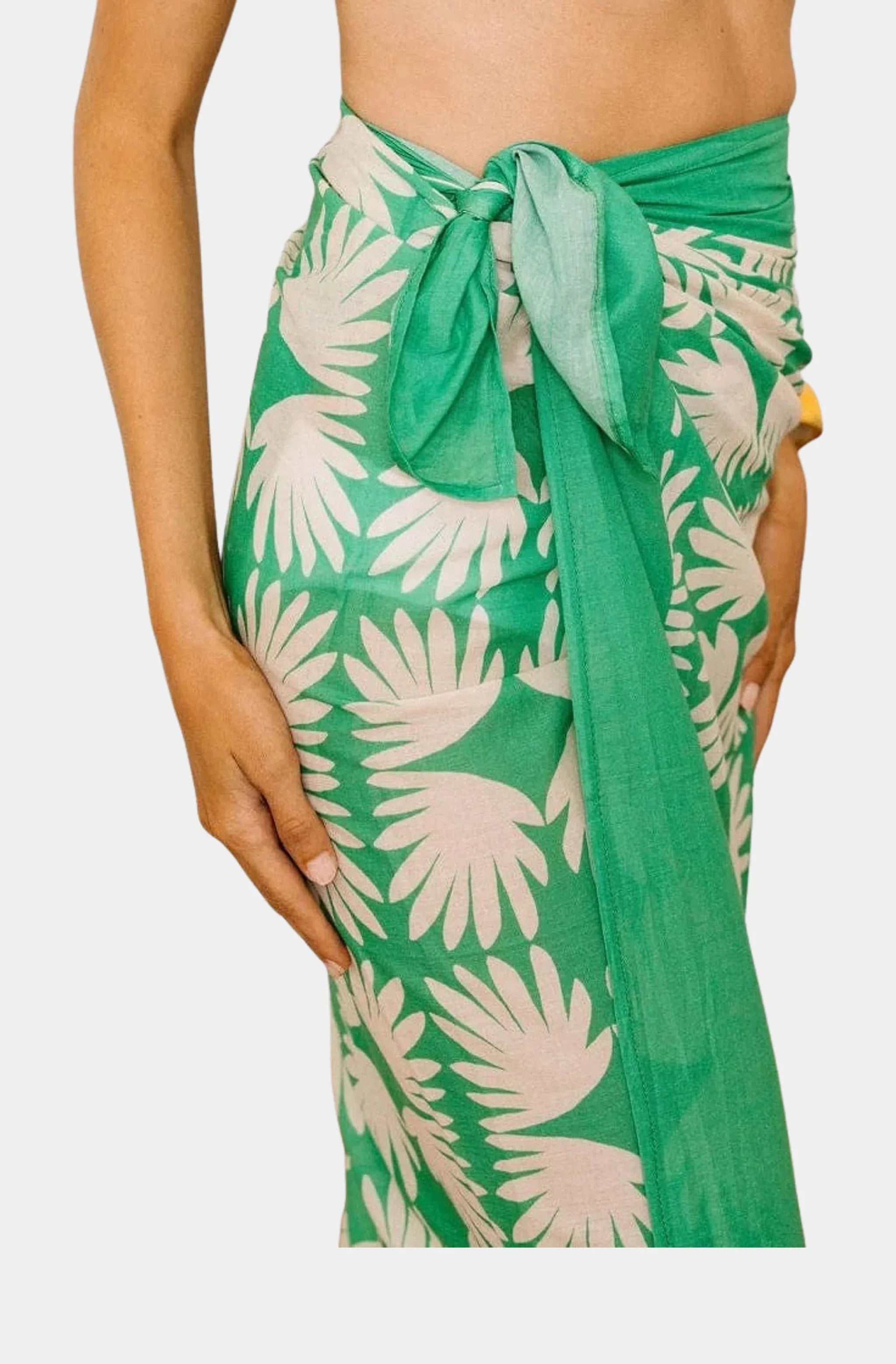 Viridian Tile Sarong