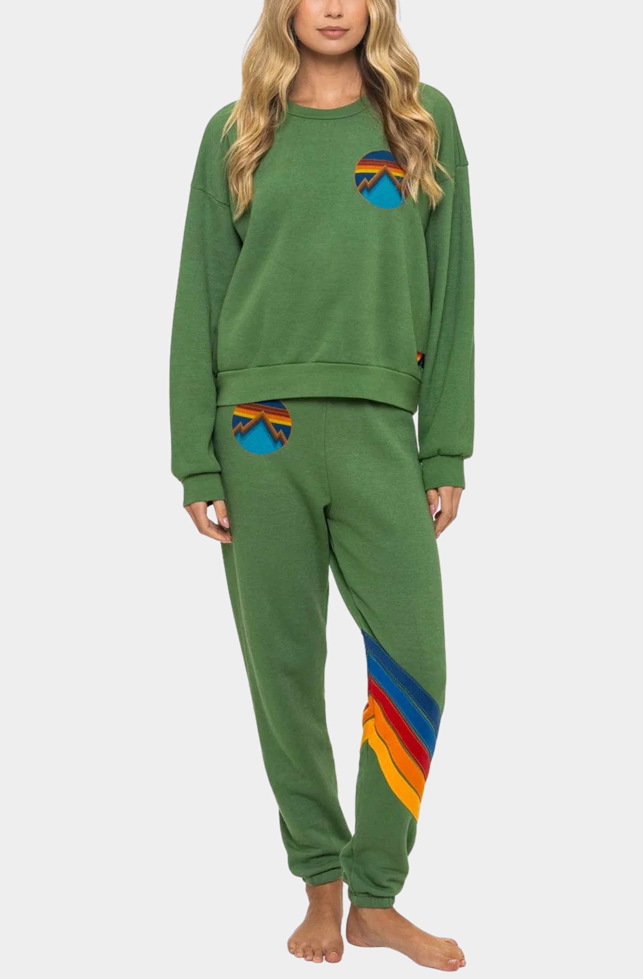 All Seasons Circle Relaxed Crew Sweatshirt