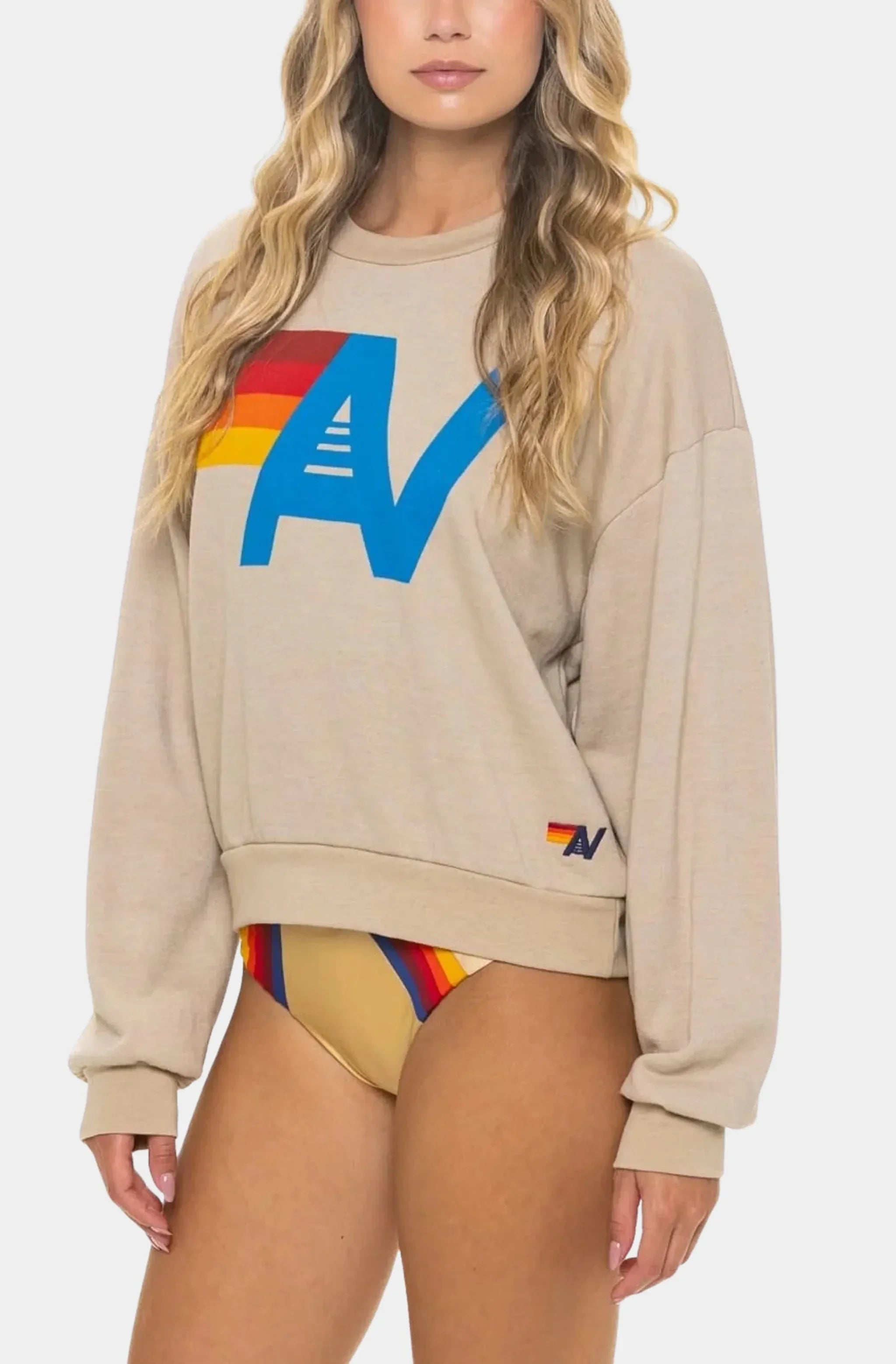 Logo Crew Sweatshirt Relaxed