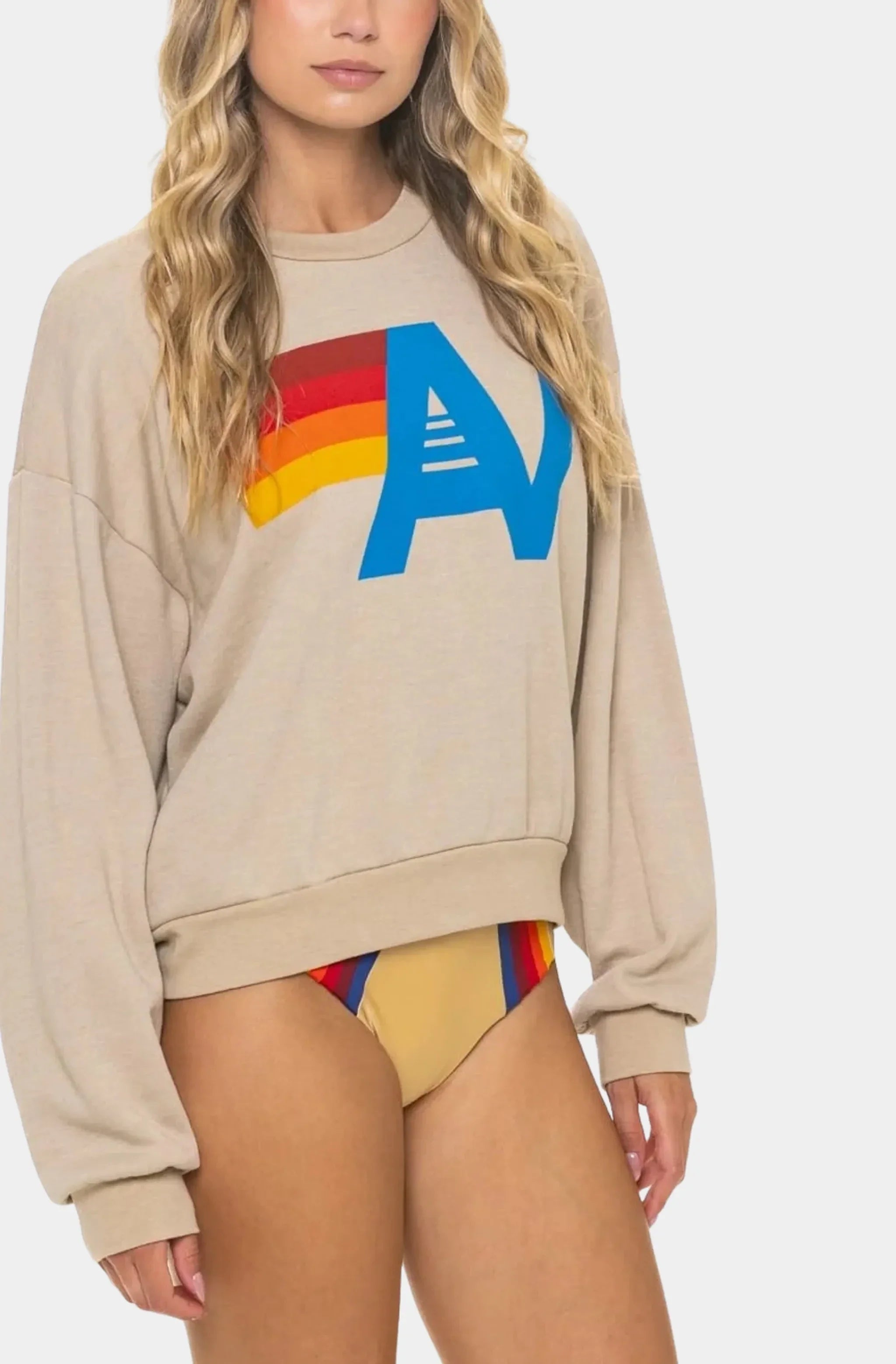 Logo Crew Sweatshirt Relaxed