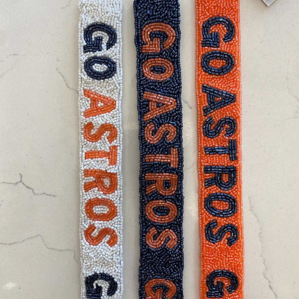 Houston Astros Beaded Purse Straps, Beaded Bag Straps, Beaded Coin Purses, Astros Coin Pouch, Beaded Purse Strap, Houston Astros Gift Strap