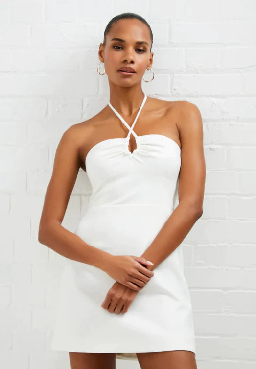 Whisper Ruth Halter Neck Dress